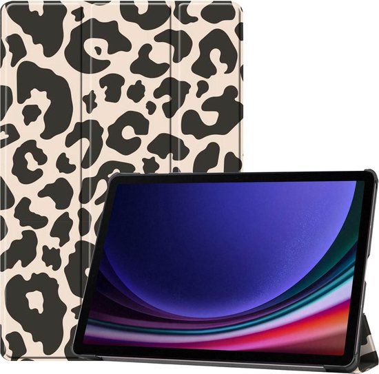 iMoshion Tablet Hoes Geschikt voor Samsung Galaxy Tab S9 Plus 12.4 inch - Leopard
