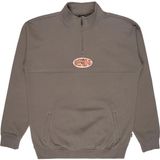 Billabong Core Lord Sweatshirt Met Halve Rits Bruin XL Man