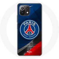 Maniacase Hoesje voor Xiaomi Mi 11 Lite PSG Paris Saint Germain Logo