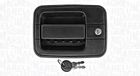 Magneti Marelli MMS0019 Kunststof deurgreepset met slotcilinder voor Iveco EuroCargo 1991-2002, zwart, 2 stuks