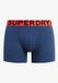 Superdry Heren 2P Boxers Basic Blauw