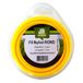 JRMotoculture FNY009 nylondraad, rond, 3 mm x 9 m, geel