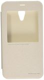 Nillkin Sparkle Lederen Case voor MEIZU Charm Blauw M1 - Wit (Retail Packaging)