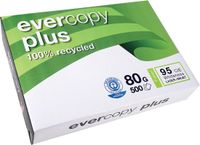 Clairefontaine Evercopy Plus A4 Kopieerpapier, 80 g/m², Wit, Pak van 500 vel (5 stuks)