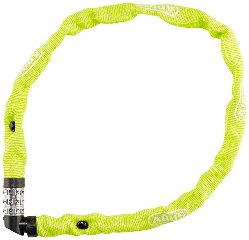 Abus 1200/60 Web Fietsslot - Lime Groen - Kettingslot - 60cm