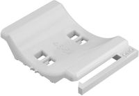 OBO Bettermann Universele tegenplaat combineerbaar tot dubbele plaat 46-52mm polypropyleen lichtgrijs RAL 7035, 1198052