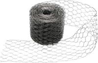 Rayher hobby materialen Kippengaas - 2 stuks - 13 cm x 20 meter - Metaal - Zilver