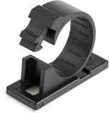 StarTech 100 stuks Self-Adhesive kabel Clamp - Large