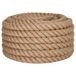vidaXL Jute touw, 10 m lang, 40 mm dik