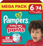 Pampers Baby Dry Pants Maat 6 Mega Pack 74 stuks
