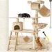 tectake® Kattenkrabpaal 141 cm Beige