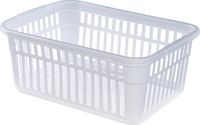 Whitefurze Large opbergmand 45 cm | transparant