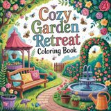 Cozy Garden Retreat Coloring Book