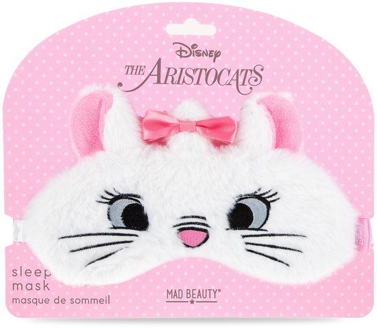 Mad Beauty Disney Aristocats Marie Slaapmasker Roze Strik en Bont