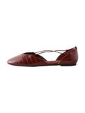 Next - Dames - Forever Comfort® tweedelige Ghillie ballerina's - Bruin
