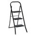 5 five simply smart Gelegeerd staal Trapladder/trede, klapvoet op 3 niveaus, max. 150 kg
