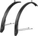 POLISPORT MUDGUARD EXPANDER CITY 51/TREKKING 26\"/28\" - SET BLACK