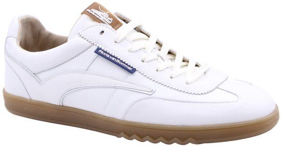 Floris van Bommel - Lage sneakers - Wit - Leer - Maat 42