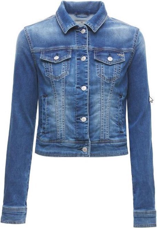 LTB Jeans Destin Dames Jassen - Donkerblauw - XS (34)