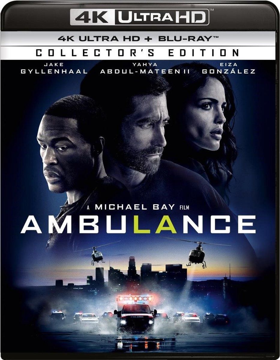 Warner Home Video Ambulance / 4K Ultra HD Blu-ray / 2022