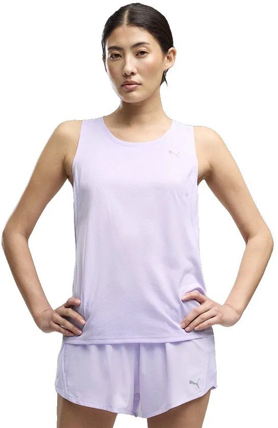 Puma Velocity Mouwloos T-shirt Paars XL Vrouw