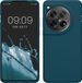kwmobile telefoonhoesje geschikt voor OnePlus 12 - Hoesje met siliconen coating - Smartphone case in petrol