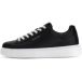 Guess Pravi Cupsole Lage sneakers voor heren, Zwart, 41 EU