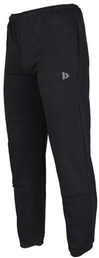 Donnay Joggingbroek met boord - Sportbroek - Heren - Maat L - Zwart