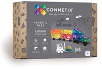 CONNETIX Magnetische Tegels Regenboog Transportverpakking - 50 Stuks