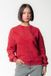 Colourful Rebel Rebel Braid Acid Wash Dropped Shoulder Sweat Rouge