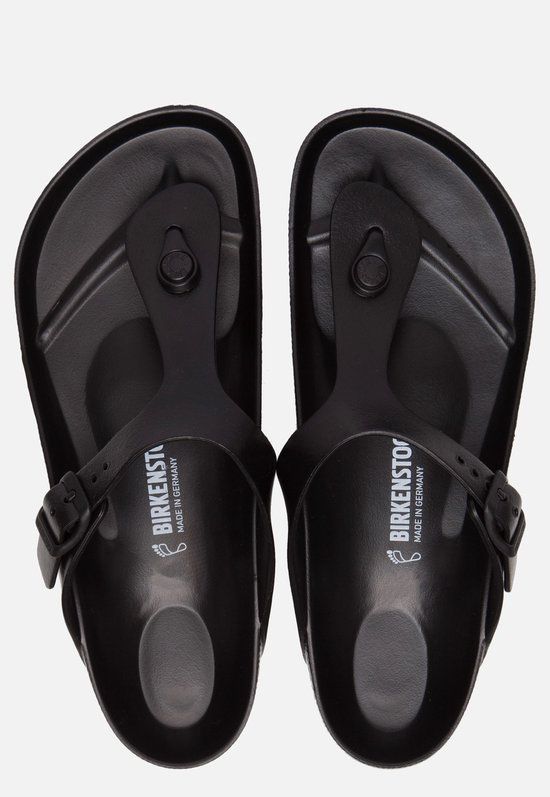 Birkenstock Gizeh Eva - Slippers - Black - Regular - Maat 45