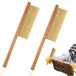 Bijenborstels Set van 2 Bijenborstels met Houten Handvat