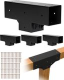 Vevor 4x Paalconnector Paalhoek Pergolabeugel voor 92x92mm Palen
