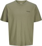 JACK&JONES JJEARCHIVE GRAPHIC TEE SS O-NEC NOOS JNR T-shirts Garçon Vert Coton Taille 152