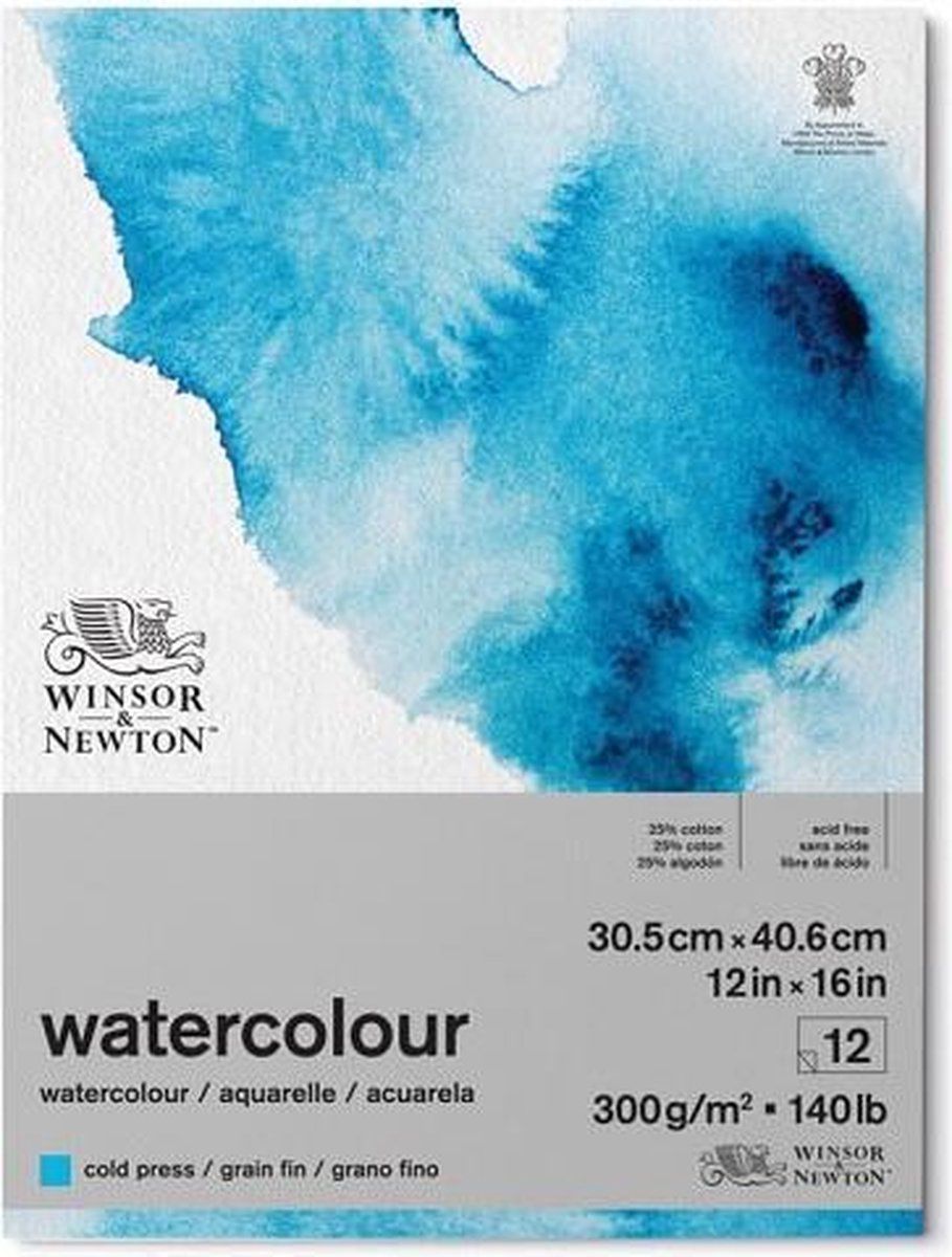 Winsor & Newton Aquarel Papier 31x41 - wit