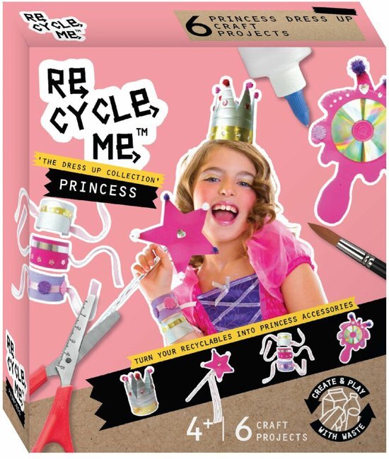 Re-Cycle-Me Re-Cycle-Me Knutselset Princess Dress Up