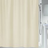 Spirella Maya Douchegordijn Textiel Beige 240 x 200 cm Polyester