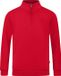Jako Organic Ziptop Heren - Rood | Maat: M