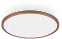 Briloner Led-paneel, sterrenhemel, neutraal wit licht, koffie, 30 x 4 cm
