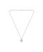 BOSS Sieraden Heren DOUBLE B MUNT Collectie Ketting in roestvrij staal met een Coin Charm - 1580761