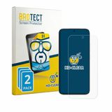 BROTECT Screenprotector voor Honor X80 Pro Max - Folie Beschermfolie transparant 2 Stuks