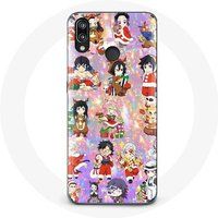 Maniacase Hoesje voor Huawei P20 Lite Demon Slayer Vrolijk Kerstcadeau Poster