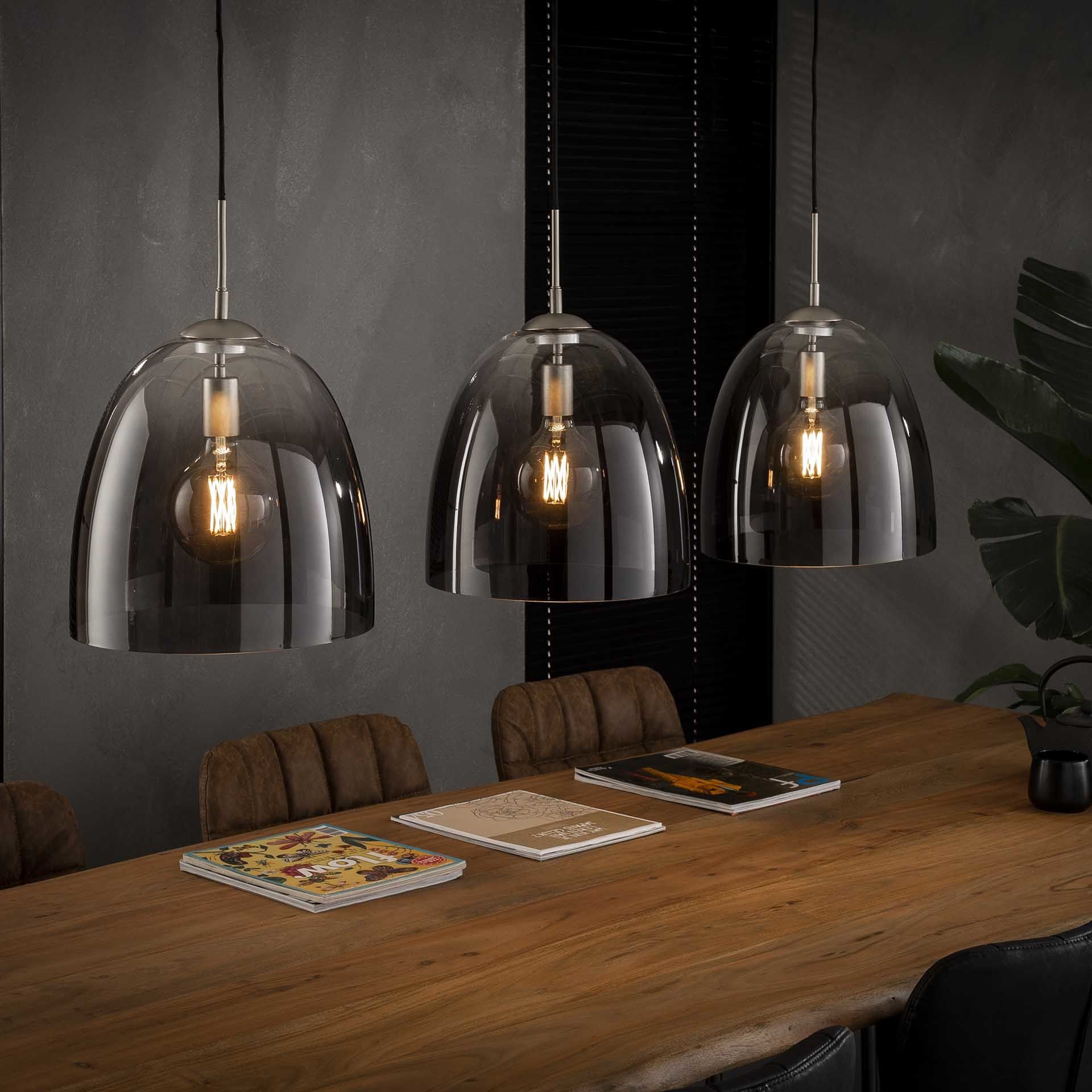 Gister&Vandaag Hanglamp - 3xØ33cm - Shaded Ovaal Glas - 7423624062095