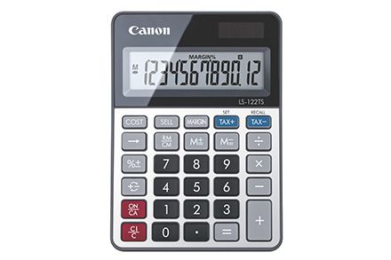 Canon LS-122TS Desktop Calculator - Grey