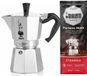 Bialetti Moka Express 2 kops + Classico gemalen koffie 250gr