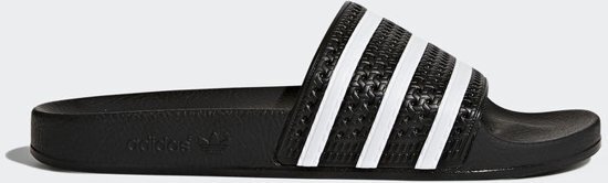 Adidas adilette Slippers Unisex - White/Black/White