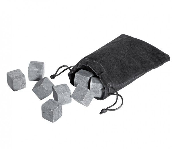 Cilio 150711 - Herbruikbare ijsblokjes - grijs - 9 stuks