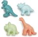 écoiffier Ecoiffier Zandvormen Dino - 4st.