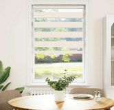 Maison Exclusive - Store double, couleur marbre beige, 90x150 cm