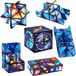 Magische kubus van de sterrenhemel - 2-in-1 magic star cube transformerend - Cadeau pour garçons 5 - 8 ans - Filles